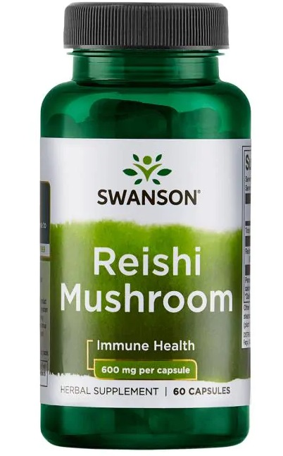 Swanson Reishu Mushroom 600 mg, 60 капс.